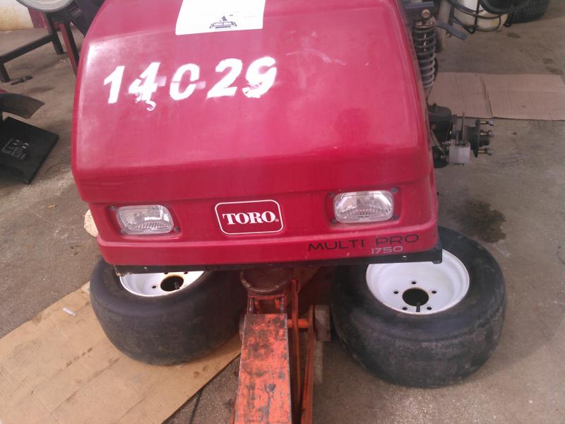 Multi Pro 1750 (41188-314000274)  5/21/2015 with 659 hours